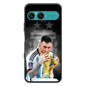 Чехлы для Sony Xperia 10 VII (Leo чемпион) (AlphaPrint) (Месси Чемпион)