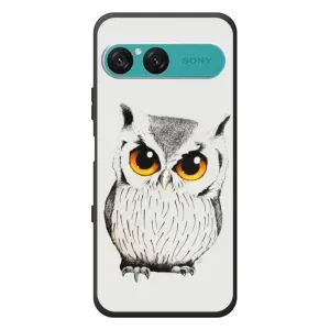 Чехол с птицами на Sony Xperia 10 VII (VPrint) (Милая Сова)
