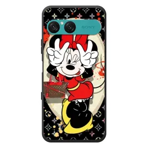 Чехол Disney Mouse Sony Xperia 10 VII (PREMIUMPrint) (Минни peace)