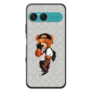 Бренднові Чохли для Sony Xperia 10 VII - (PREMIUMPrint) (Ведмедик Луі)