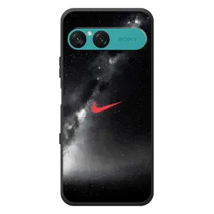 Чохол для Sony Xperia 10 VII - з принтом Найк (AlphaPrint) (Найк червоний)