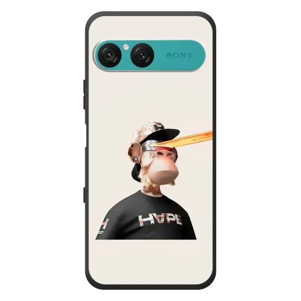 Чехол с принтом «обезьяна NFT в очках» для Sony Xperia 10 VII