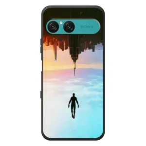 Чохол з людиною павуком для Sony Xperia 10 VII - (AlphaPrint) (Людина павук)