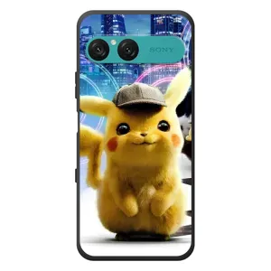 Чехол с Пикачу на Sony Xperia 10 VII (Пикачу в городе)