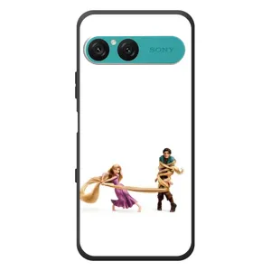Чехол Рапунцель для Sony Xperia 10 VII (Рапунцель и Флин)
