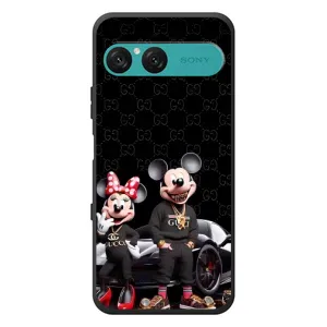 Чехол Disney Mouse Sony Xperia 10 VII (PREMIUMPrint) (Семья Маусов)