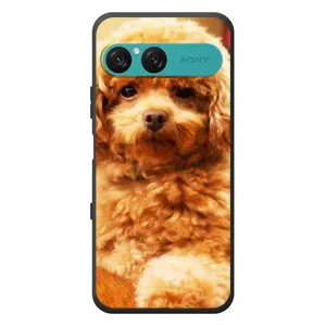 Чохли з собаками для Sony Xperia 10 VII (VPrint) (Цуценя Бішон)