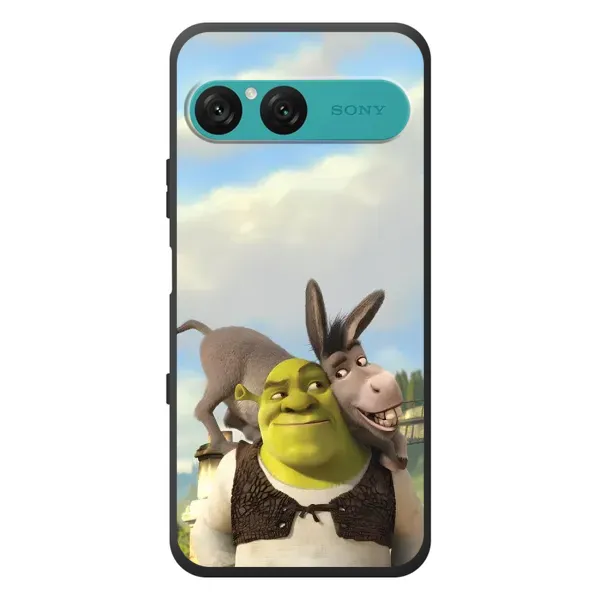 Чохол з принтом «Шрек та Осел» для Sony Xperia 10 VII