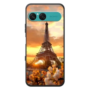 Чехол Эйфелева Башня для Sony Xperia 10 VII - (AlphaPrint) (Солнечная башня)