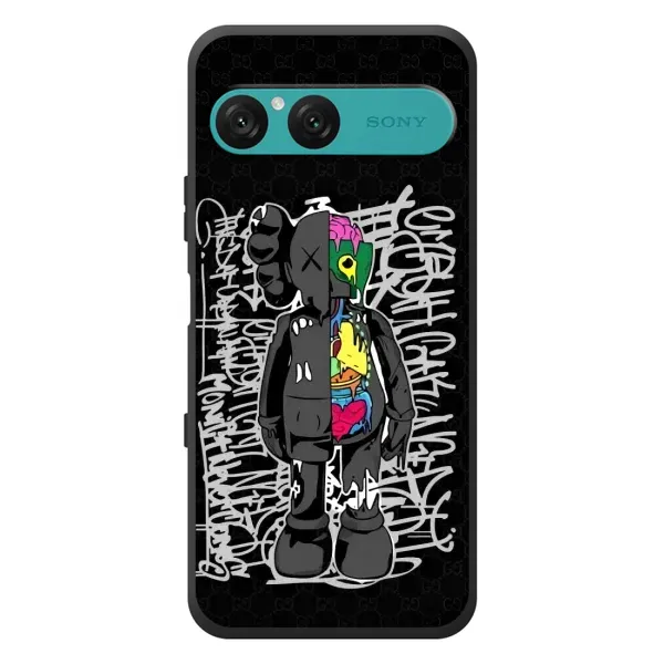 Чехол с принтом «Стиль Bearbrick» для Sony Xperia 10 VII