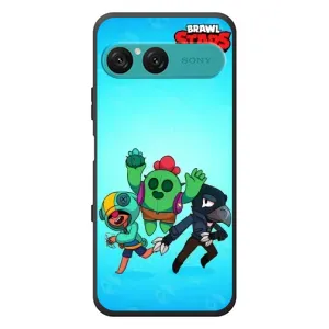 Чехлы Brawl Stars для Sony Xperia 10 VII (AlphaPrint) (Тріо героїв)