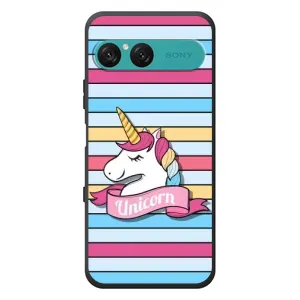 Чехол для Со́ни Экспе́рия 10 VII - (Единорожки - Новинки) (AlphaPrint) (Unicorn)