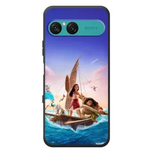 Чехол с мультфильмом Моана Sony Xperia 10 VII (Команда Ваяна Мауи)