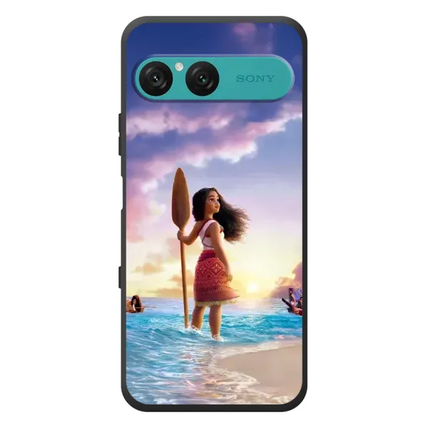 Чехол с принтом «Моана с веслом» для Sony Xperia 10 VII