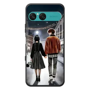 Чехол с дизайном Венздей 2 на Sony Xperia 10 VII (Уэнздей и Тайлер)