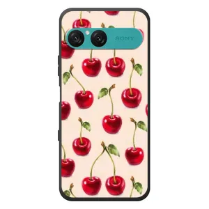 Чехлы с Фруктами для Sony Xperia 10 VII (VPrint) (Вишня)