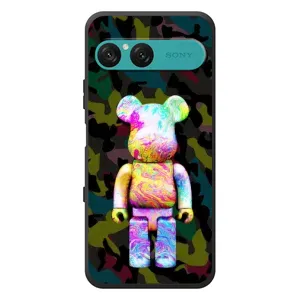 Чохли для Sony Xperia 10 VII - Bearbrick Louis Vuitton (PREMIUMPrint) (Яскравий Bearbrick)