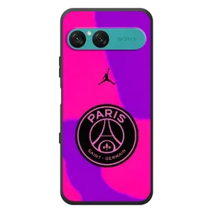 Чехлы PSG для Sony Xperia 10 VII (AlphaPrint) (яркий ПСЖ)