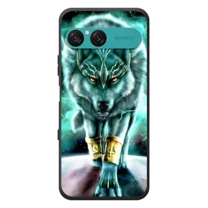 Захисні чохли для Соні Експерія 10 VII (AlphaPrint) (ХІТ продаж) ВОВК (Яскравий вовк)