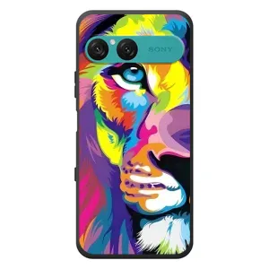 Чохол з картинкою ЛЕВ для Sony Xperia 10 VII (VPrint) (Яскравий Лев)