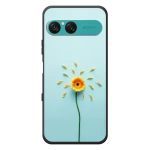Чехлы с Цветами для Sony Xperia 10 VII (VPrint) (Желтый цветок)