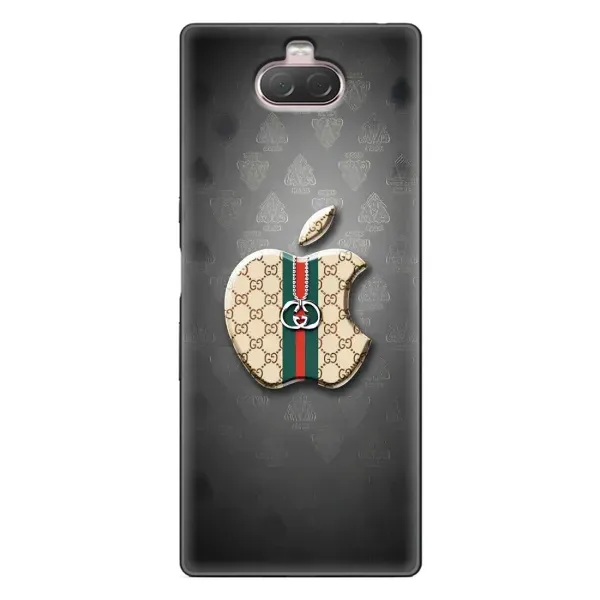 Чохол з принтом «Apple gucci» для Sony Xperia 10