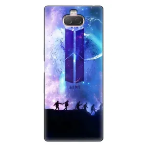 Чохли BTS для Sony Xperia 10 (AlphaPrint) (Army BTS)