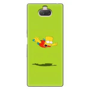 Чjхол з Сімпсонами для Sony Xperia 10 (VPrint) (Барт Сімпсон)