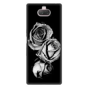Чохол з картинкою (Стильні) Sony Xperia 10 - (AlphaPrint) (Чорна троянда)