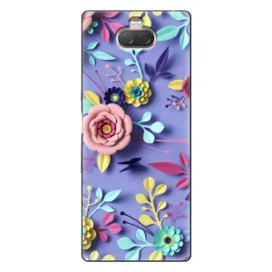 Чохли з квітами для Sony Xperia 10 (VPrint) (Дизайн квітів)