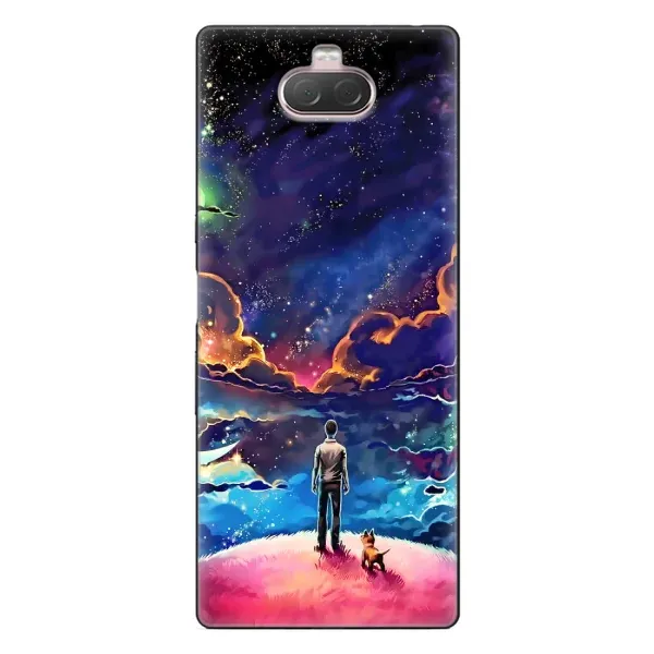 Чохол з принтом «Вид Галактики» для Sony Xperia 10