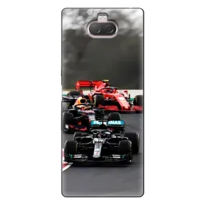 Чохол з принтом «Гонка Формула 1» для Sony Xperia 10