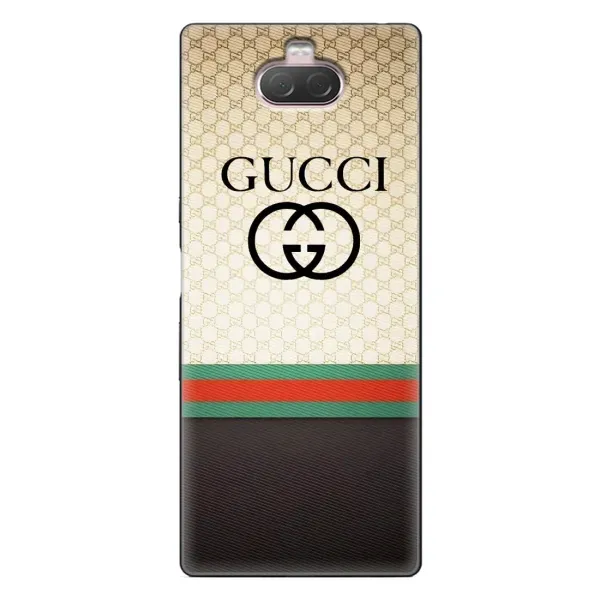 Чохол з принтом «GUCCI стиль» для Sony Xperia 10