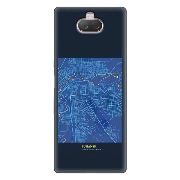 Чохол з принтом «Луганськ» для Sony Xperia 10