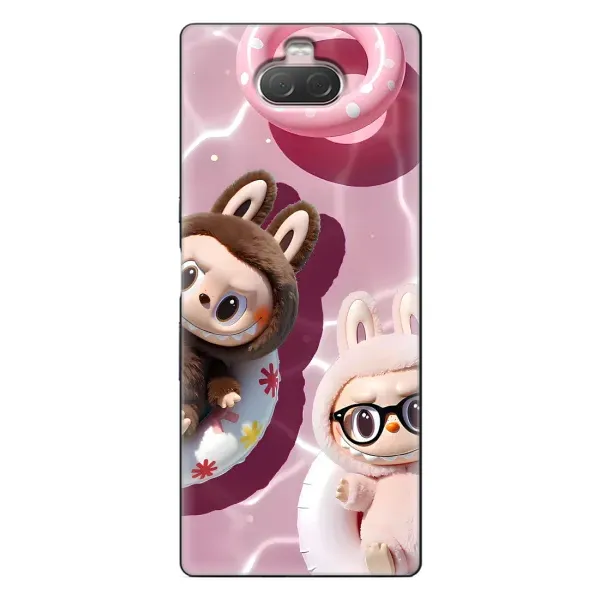 Чохол з принтом «Іграшка Лабубу» для Sony Xperia 10