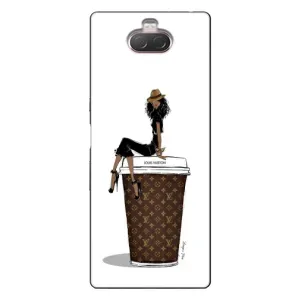 Чохли Луі Вітон для Sony Xperia 10 (AlphaPrint - LOUIS VUITTON) (кава LOUIS VUITTON)