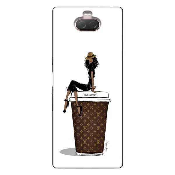 Чохол з принтом «кава LOUIS VUITTON» для Sony Xperia 10 Чохол з принтом «кава LOUIS VUITTON» для Sony Xperia 10