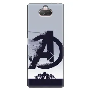 Чохли з героями Марвел Sony Xperia 10 (VPrint) (Команда А)