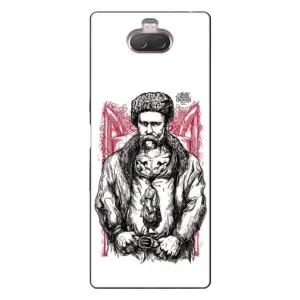 Чохли для Sony Xperia 10 с принтом Тараса Шевченко (AlphaPrint) (Козак Шевченко)