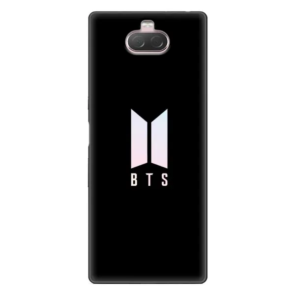 Чохол з принтом «Лого BTS» для Sony Xperia 10 Чохол з принтом «Лого BTS» для Sony Xperia 10