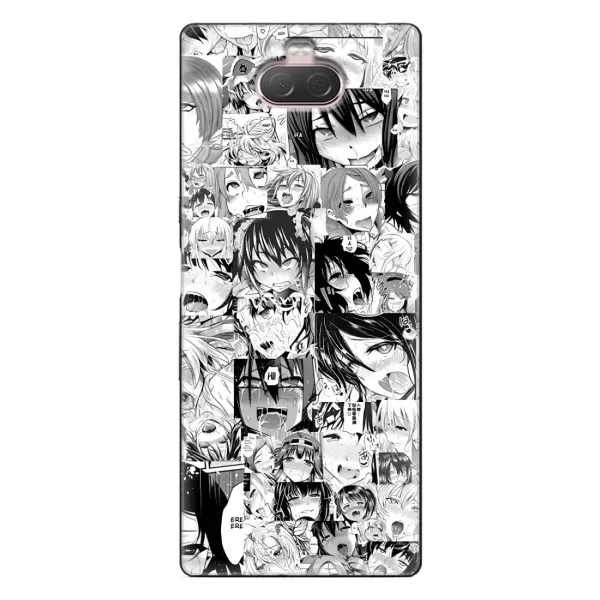 Чохол з принтом «Ahegao manga» для Sony Xperia 10