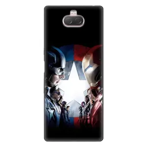 Чохли з героями Марвел Sony Xperia 10 (VPrint) (Марвел стайл)