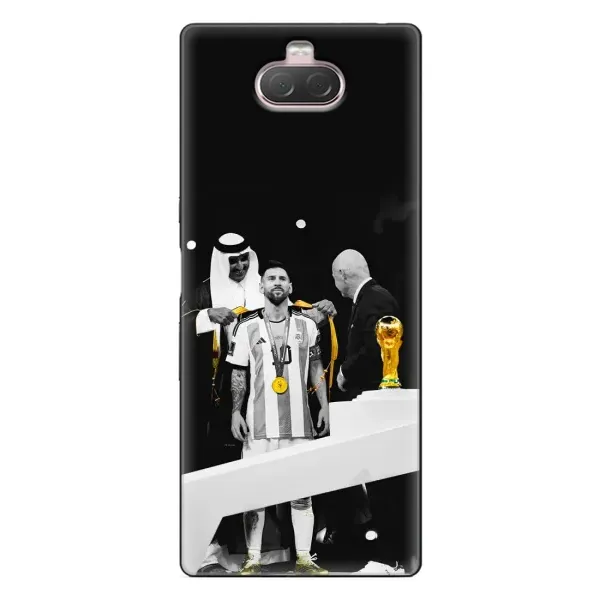 Чохол з принтом «Мессі коронований» для Sony Xperia 10 Чохол з принтом «Мессі коронований» для Sony Xperia 10