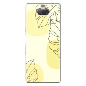 Силконовий чохол з принтом в квітах на Sony Xperia 10