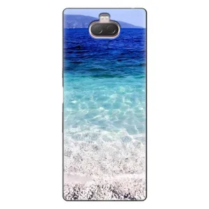 Силиконовый чехол с КАРТИНКАМИ лето для Sony Xperia 10 (AlphaPrint) (Море)