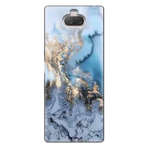 Мраморний чехол на Sony Xperia 10 (VPrint) (Ніжний мрамор)