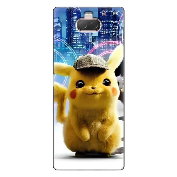Чохол з принтом «Пікачу в місті» для Sony Xperia 10