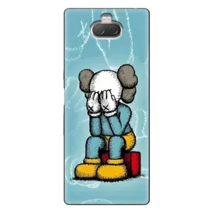 Чохли для Sony Xperia 10 - Bearbrick Louis Vuitton (PREMIUMPrint) (Плач Bearbrick)