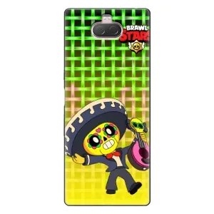 Чехлы Brawl Stars для Sony Xperia 10 (AlphaPrint) (Поко в самбреро)