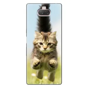 Чохли з Котиками для Sony Xperia 10 (VPrint) (Прижок кота)